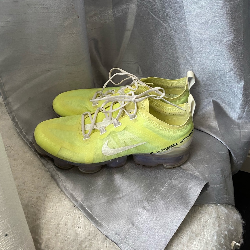 Neon Green Nike Vapormax Sneakers